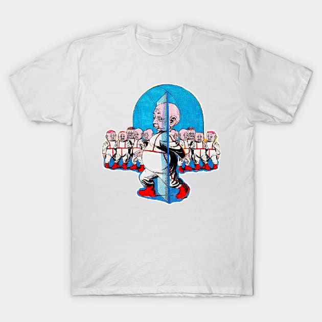 Alien bald little men invade earth T-Shirt by Marccelus